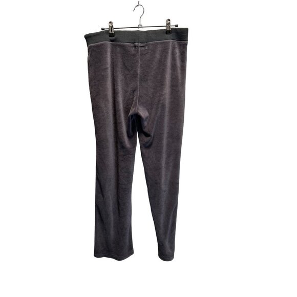 Betty drawstring sweats Gray Velour Size Large - Picture 2 of 5